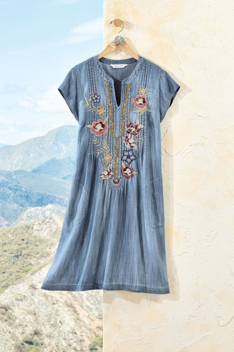 Mountain Flora TENCEL™ Dress