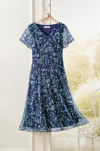 Petal Talk Mesh Dress