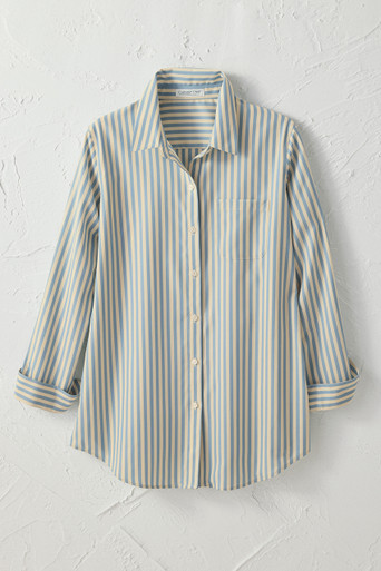 Striped Anytime No-Iron Tunic