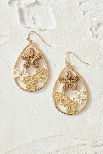 Sunshine and Flowers Earrings