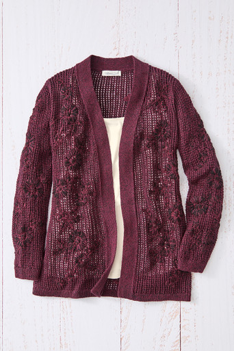 Trellis Touch Cardigan